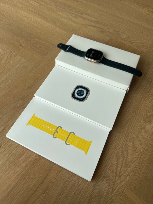 Idealny Apple Watch Ultra 49 mm  TITANIUM CELLULAR GPS Perfekcyjny!