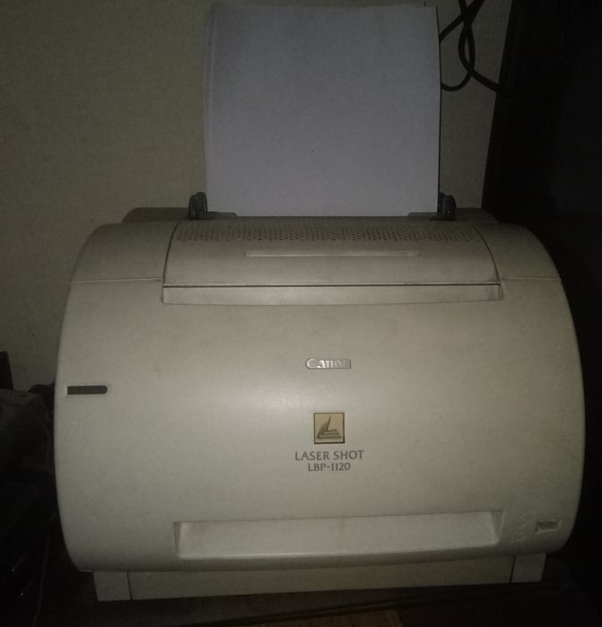 Лазерный принтер Canon с новым картриджом