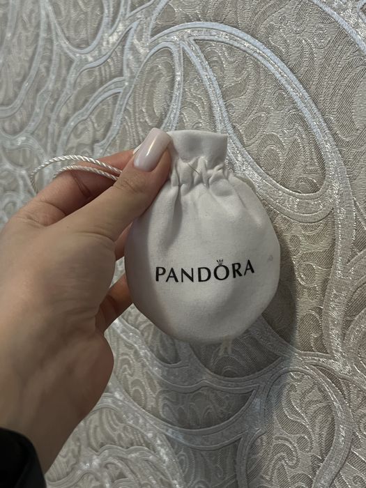 Браслет PANDORA срібло та намистинки до нього