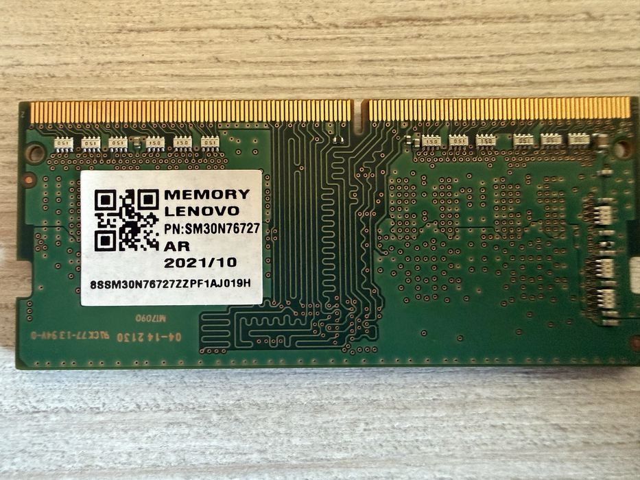 Оперативна памʼять для ноутбука 16GB (2x8), SO-DIMM, DDR 4, 3200 mhz
