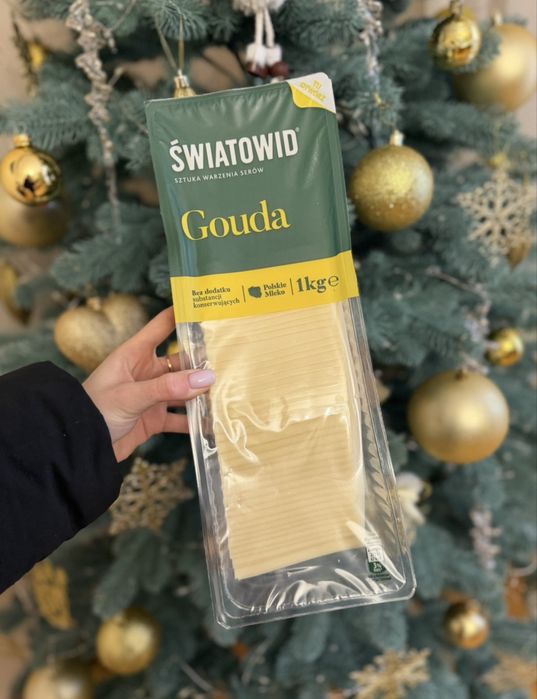 Сир 1 кг гауда Gouda swiatowid Акція