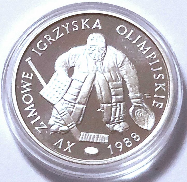 500 zł XV Zimowe Igrzyska Olimpijskie Calgary 1987 1988 r