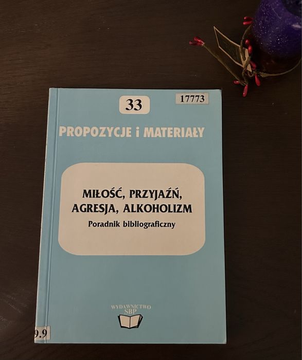 Miłość, przyjaźń, agresja, alkoholizm. Poradnik bibliograficzny