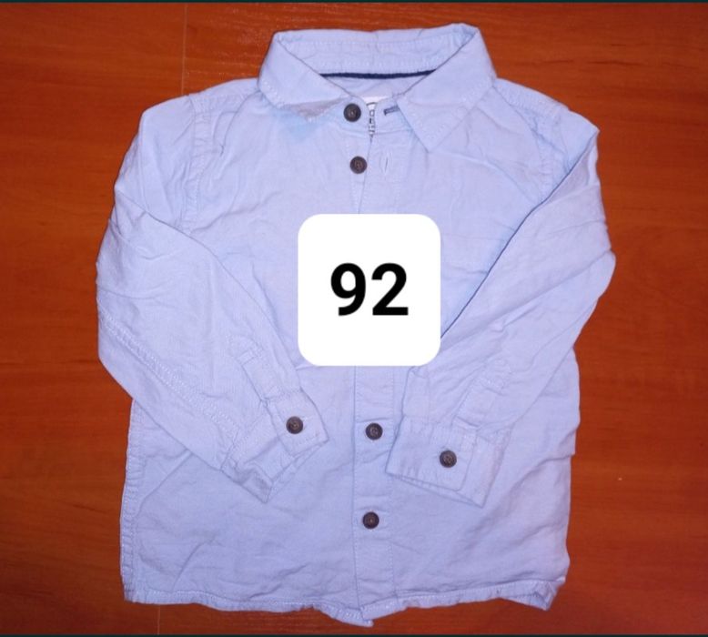 Koszula 92 Smyk błekitna