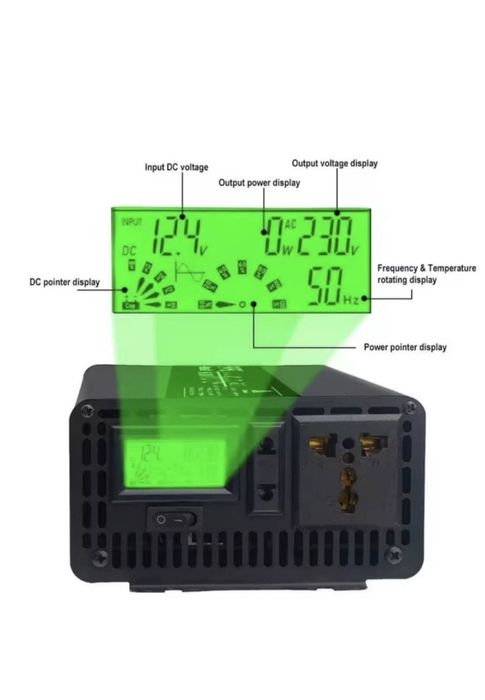 Інвертор чистий синус 12В 3000W