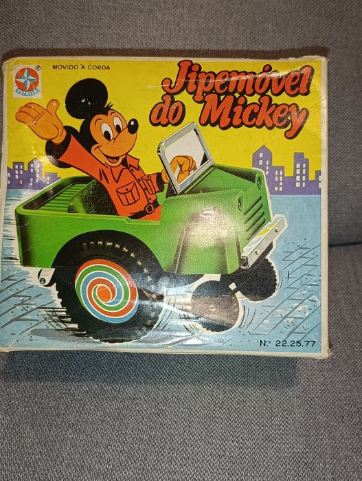 Mickey Jipemóvel Estrela 1978 Raríssimo