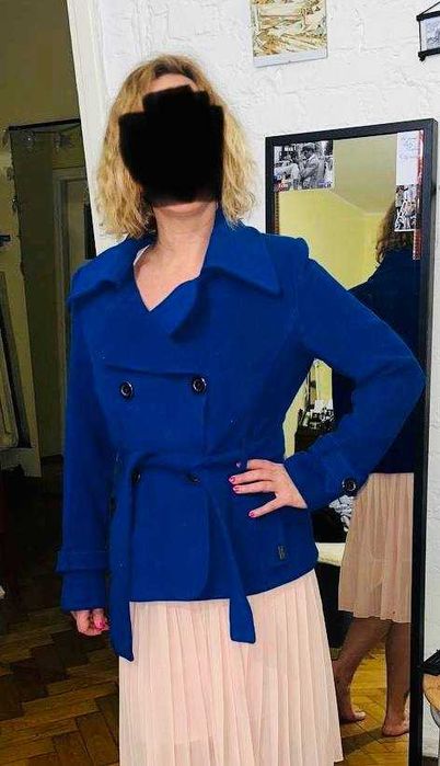 Sprzedam kurtkę lub krótki płaszcz kaszmirowy.