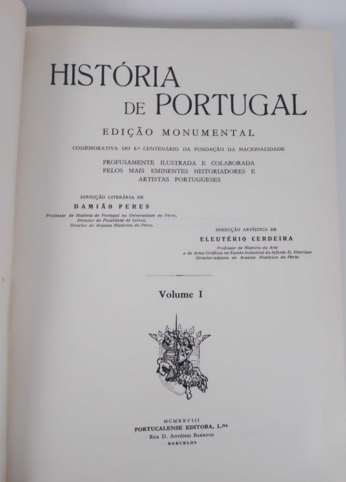História de Portugal - Edição monumental - 1963
