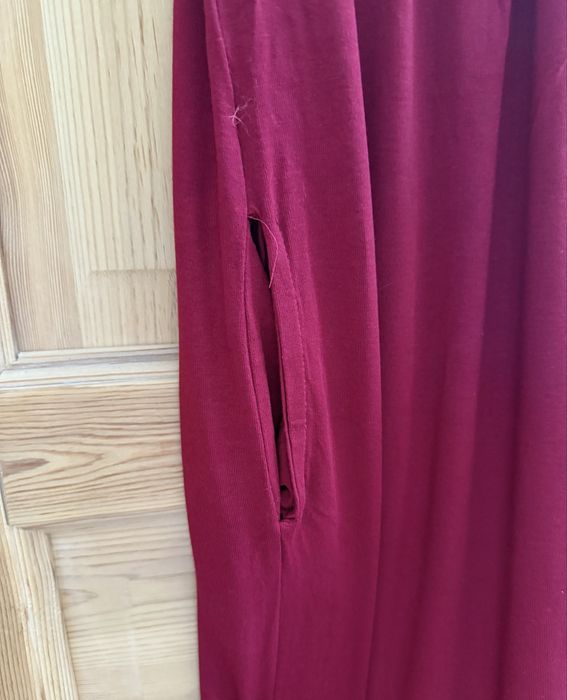 Sukienka dluga do sesji ciażowej