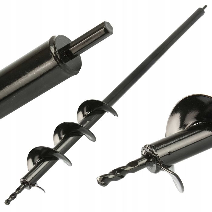 ŚWIDER DO GLEBY NA Wiertarkę Wkrętarkę 8x80cm Wiertło ziemi 80