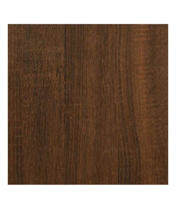 Mesa jantar 120x60x76 cm derivados de madeira carvalho castanho