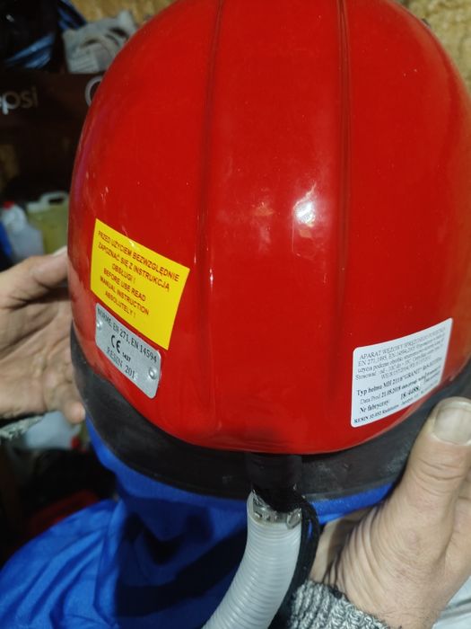 Maska/hełm do piaskowania  Res-3g/oh/ue