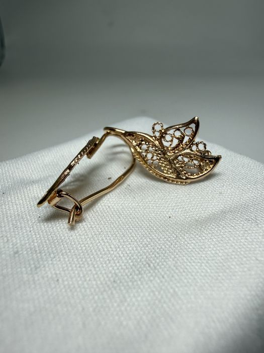 kolczyki złote 1,84gr, pr.585 SPOKO LOMBARD Kalisz skup złota