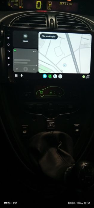 Rádio carplay 4gb +64 gb novo