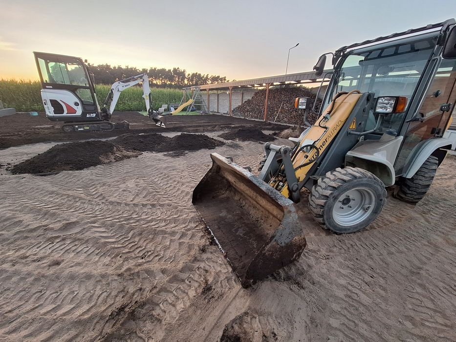Ziemia ogrodowa kompostowa warzywniak trawnik
