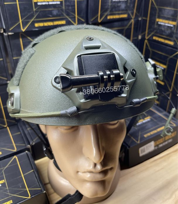 Алюминий крепление на шлем для GoPro экш камеры