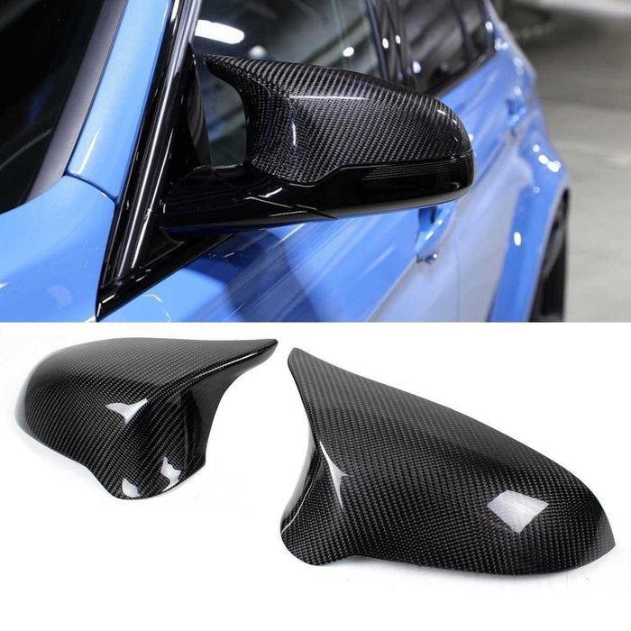 BMW M2 M3 M4 F80 F82 F87 накладки зеркала кришки зеркал карбон