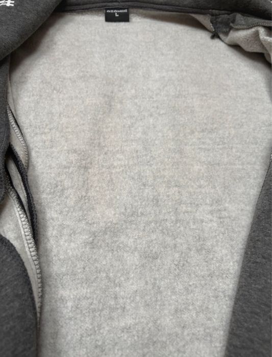 Bluza męska szara z kapturem Ozonee L