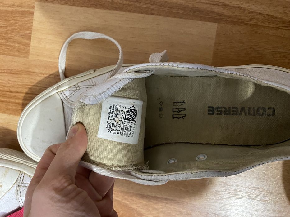 Кеди Convers безкоштовно даром 39,5 розмір, 25 устілка