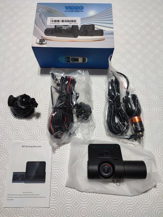 3 Câmeras p gravar na Condução e Estacionamento 1080P  DVR Visão notur