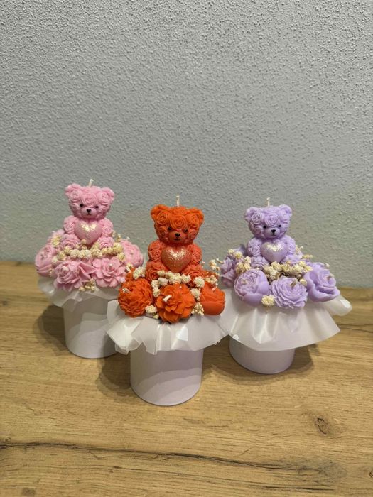 Świece sojowe- boxy prezentowe HANDMADE