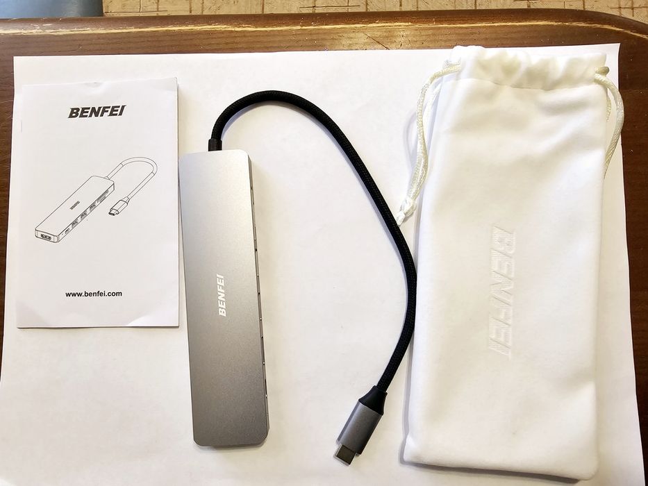 Хаб адаптер BENFEI USB-C to HD 7 in 1