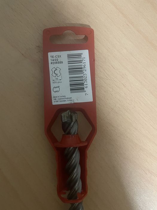 Broca Hilti SDS Plus 14x150 TE-C3X – Betão Armado