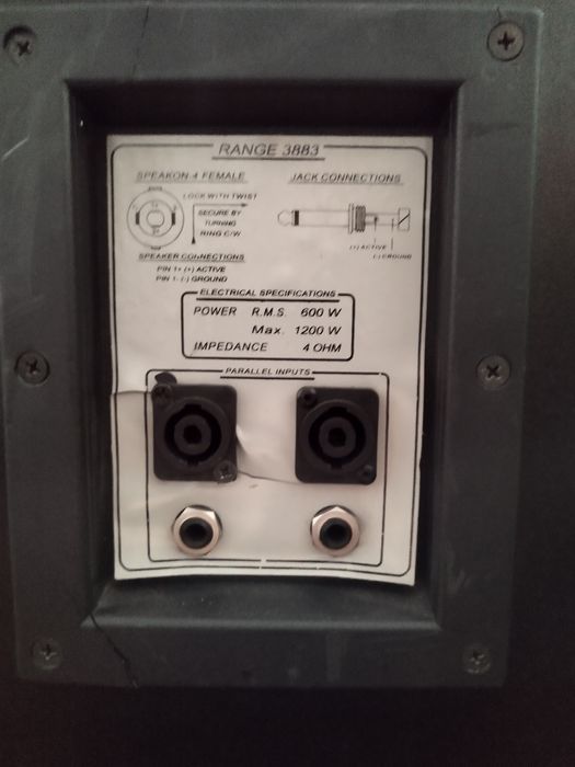 Sistema de som Acústica