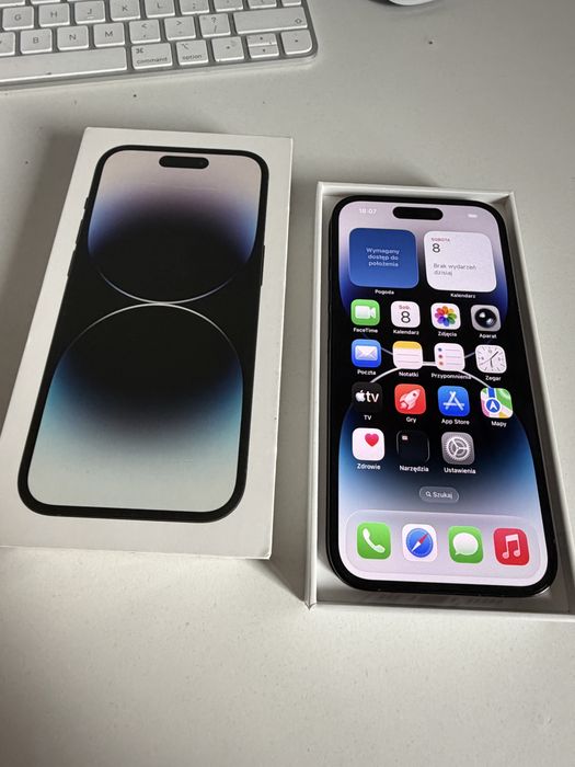 Bateria 100% iPhone 14 Pro 128gb Black