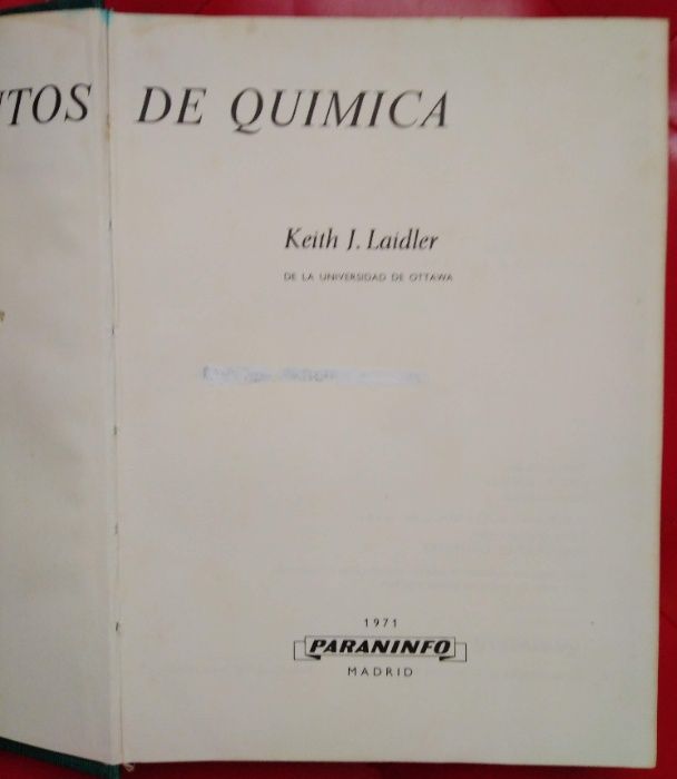 Fundamentos de Química - Keith J. Laidler