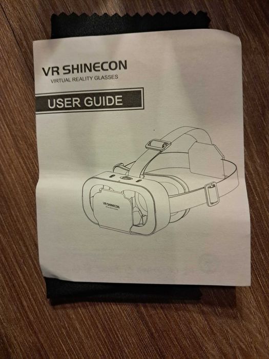 nowe okulary VR 3D brak paragonu trochę uszkodzone pudełko