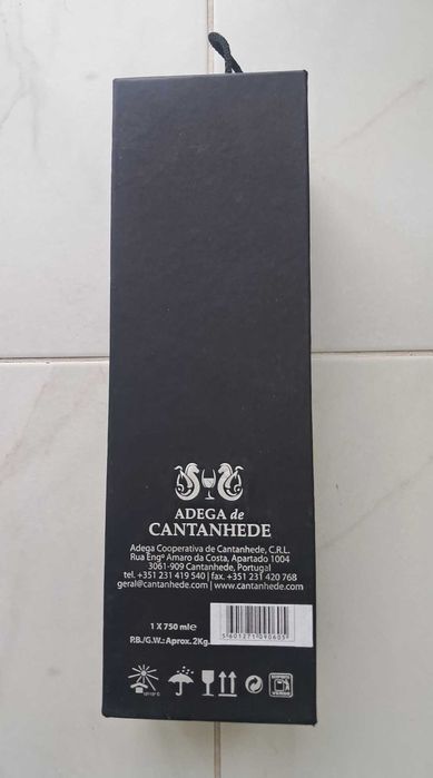 Caixa para Garrafa de Champanhe Marquês de Marialva