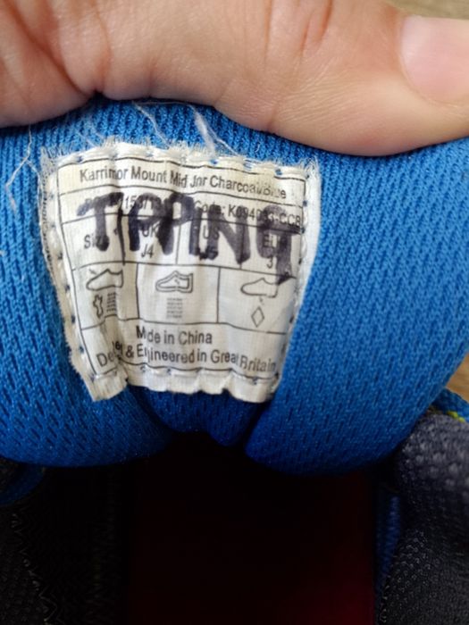 Черевики karrimor 36, 37 р для хлопчика