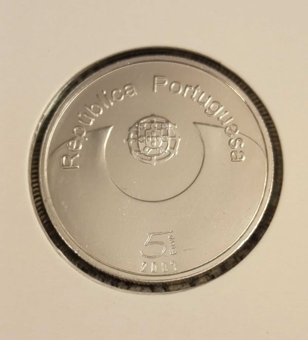 Moeda de 5 euros Prata Igualdade de Oportunidades