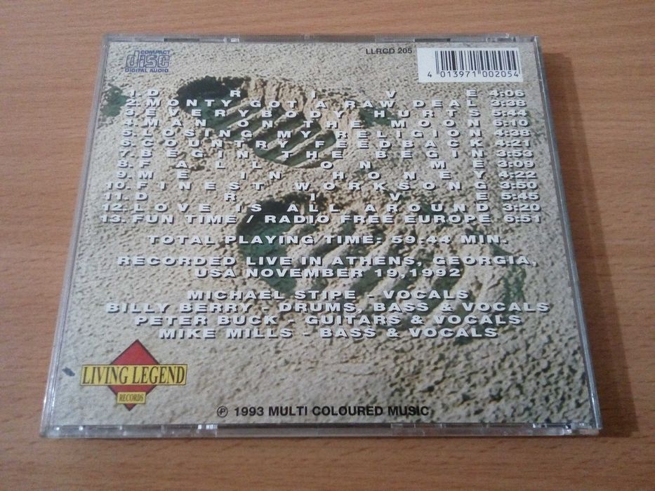 (.  Reservado.   )    R.E.M. - Man On The Moon Bootleg Ao Vivo > RARO