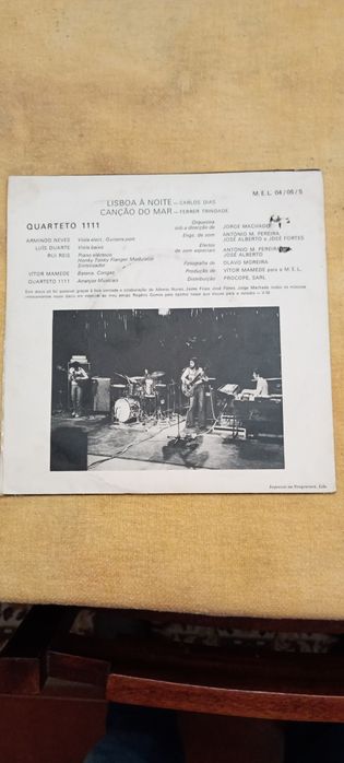 Quarteto 1111 p'ra frente com a música portuguesa