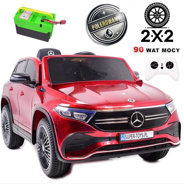 Auto samochód na akumulator MERCEDES EQA 250 jeep jeździk autko dżip