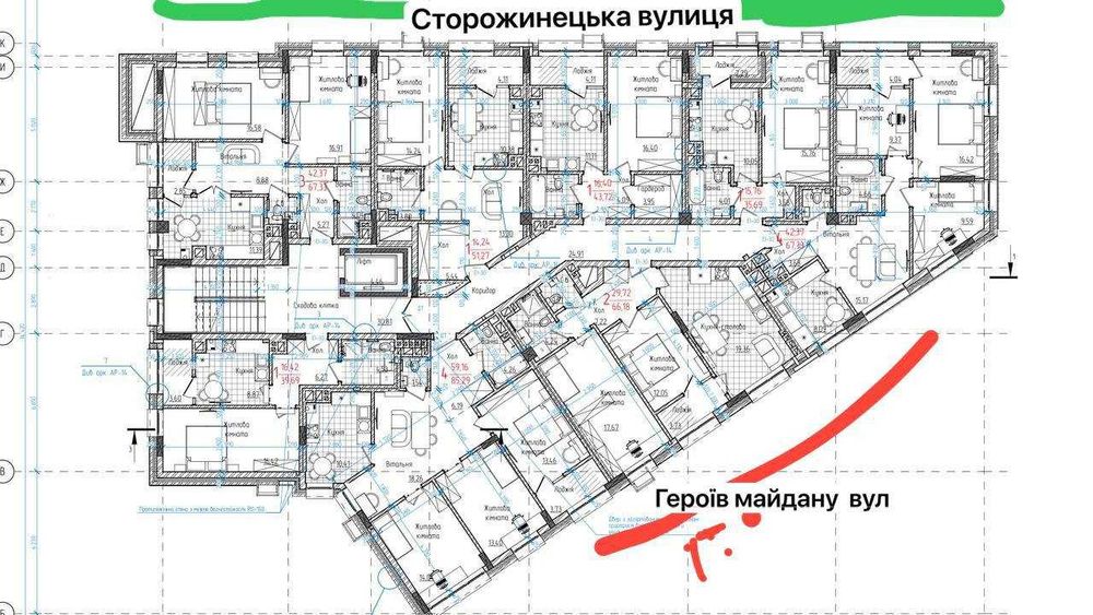 Продаж! 2-км НОВОБУДОВА в ЦЕНТРІ, вул. Героїв Майдану