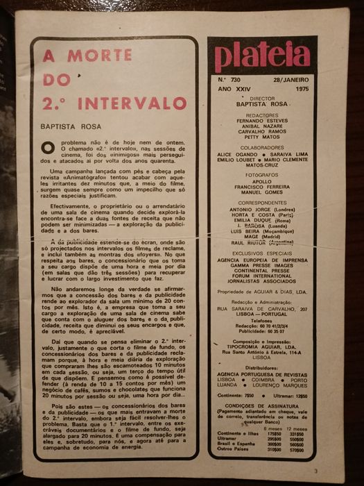 Revista Plateia n 730