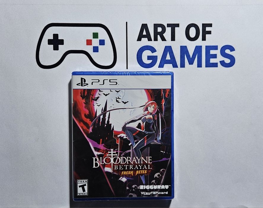 Bloodrayne Betrayal Fresh Bites Nowa Folia Ps5 Playstation 5 Blood Rayne  Limited Run