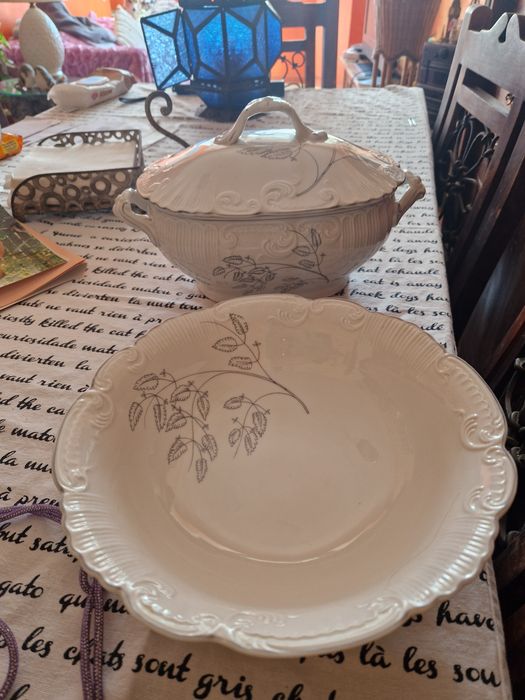 Terrina e tigela vista alegre