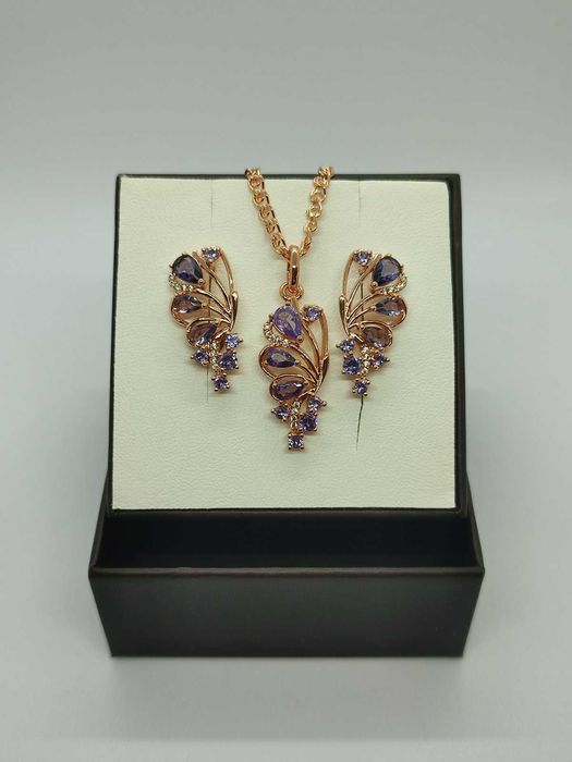 Позолота 585 проба сережки,каблучки,підвіски