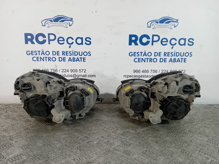 Óticas Farois Frente Frontais Mercedes Benz Class C W203 Xénon