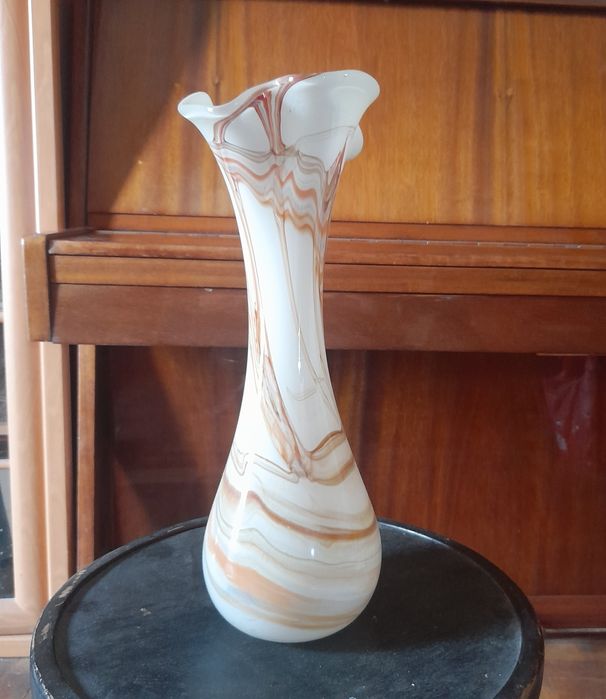 Ваза напольная стекло