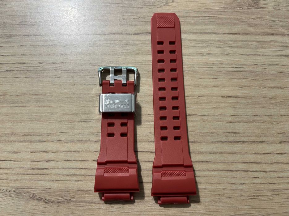 G-Shock GW-9400 pasek czerwony nowy zamiennik