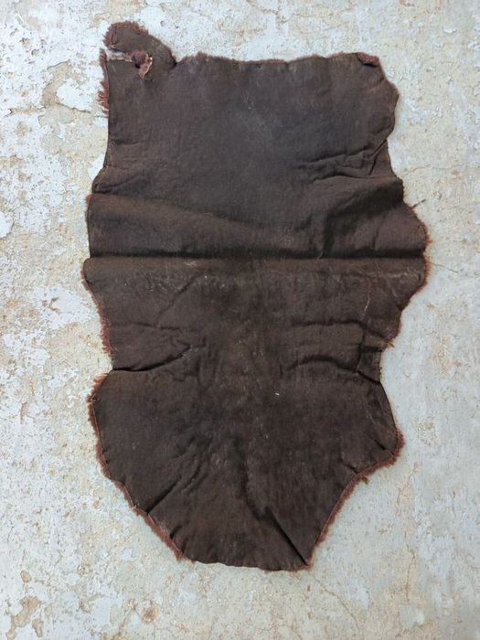 Овечья шкура, крашеная и обработанная, кожа овцы