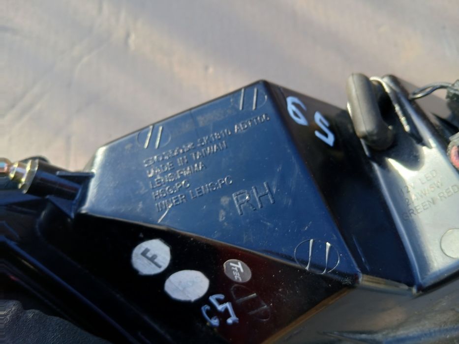 lampa tył tylna prawa audi tt roadster 8j 06-14 oryginał eu