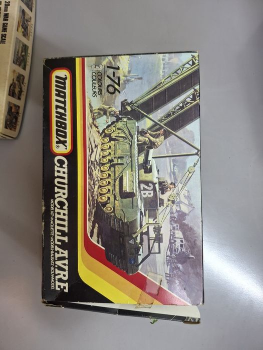 Kit vintage novo matchbox  Churchill  avre