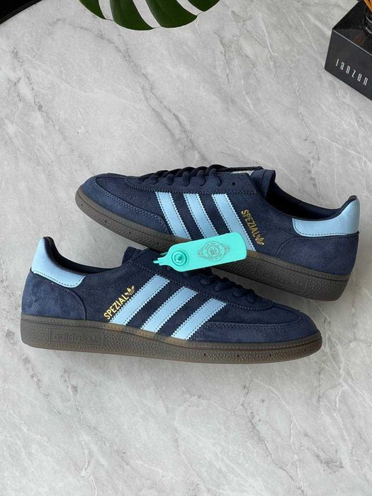 Кросівки Adidas Spezial Handball Double Blue premium | Кроссовки Адидас чоловічі жіночі