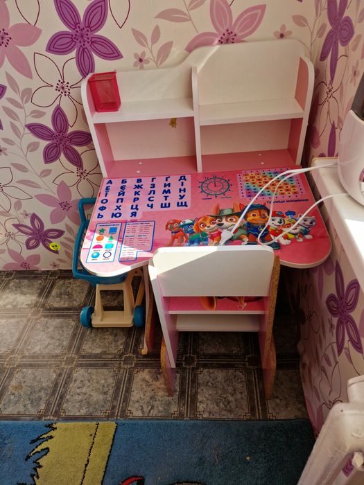 Детский стол трансформер,растёт с ребёнком